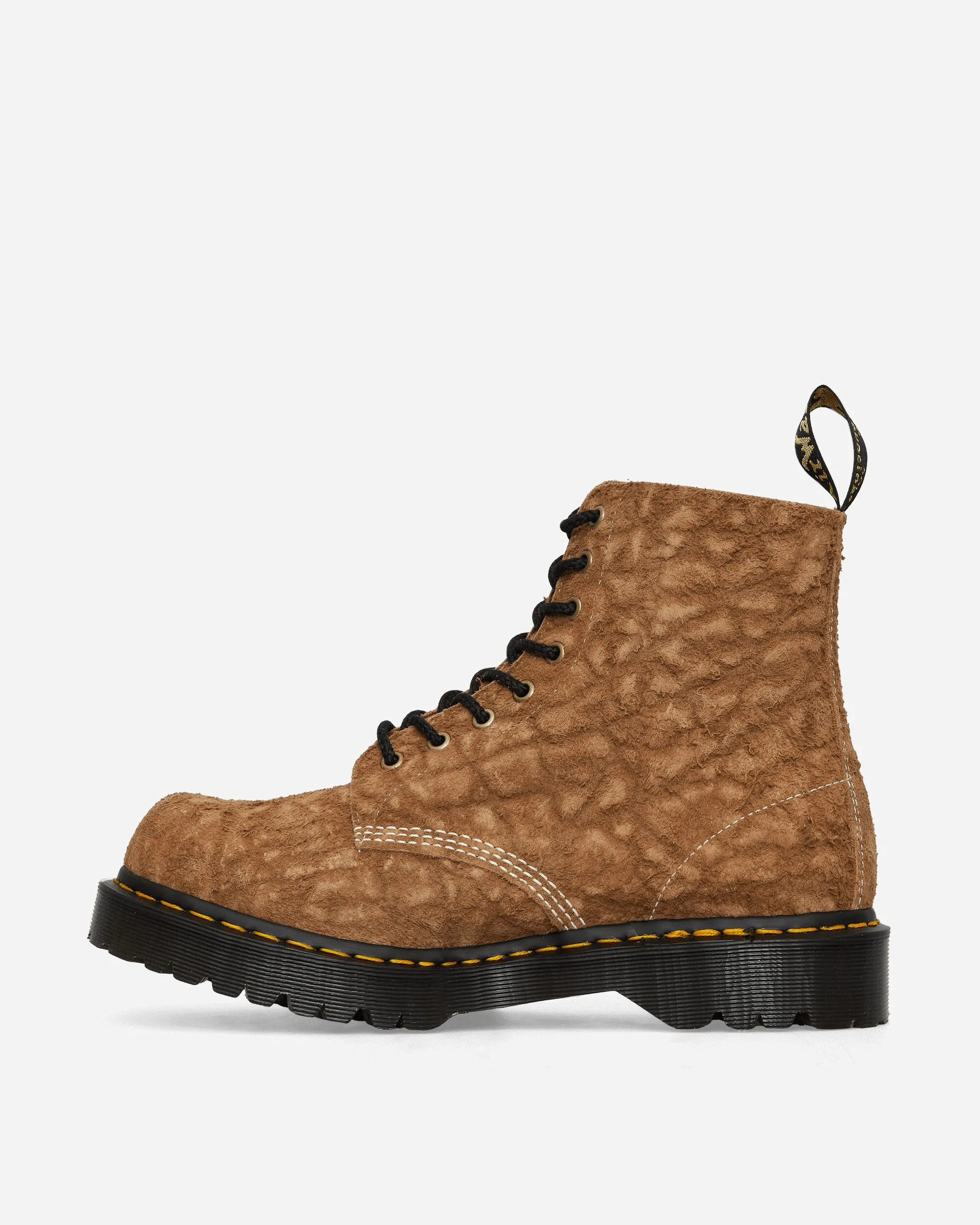 1460 Pascal Emboss Suede Boots Savannah Tan