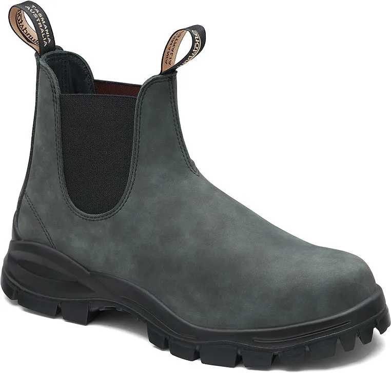 2238 - Lug Sole Rustic Black Boots - Unisex|-|2238 - Bottes Semelle crantée noir rustique - Unisexe