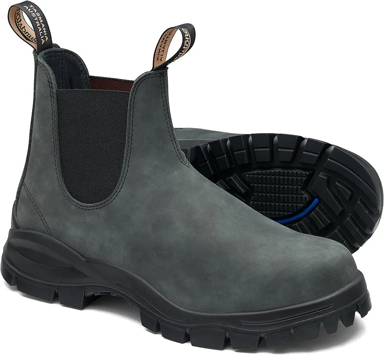 2238 - Lug Sole Rustic Black Boots - Unisex|-|2238 - Bottes Semelle crantée noir rustique - Unisexe
