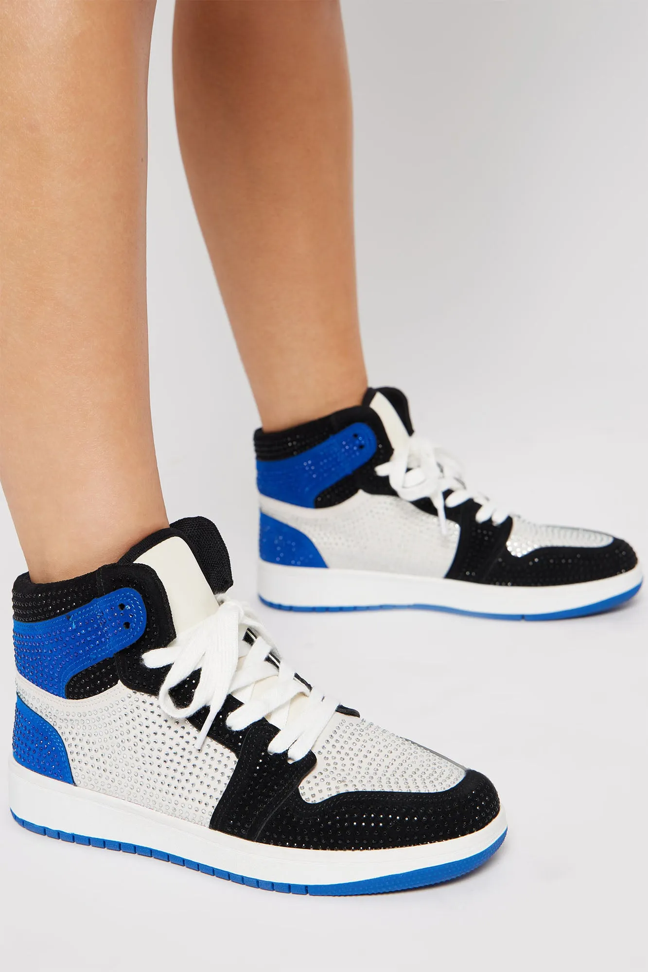 Always Been Extra Sneakers - Blue/combo