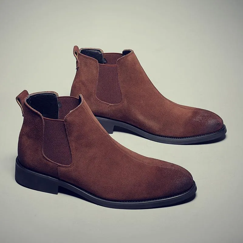 Angelo Ricci™ American Chelsea Leather Boots