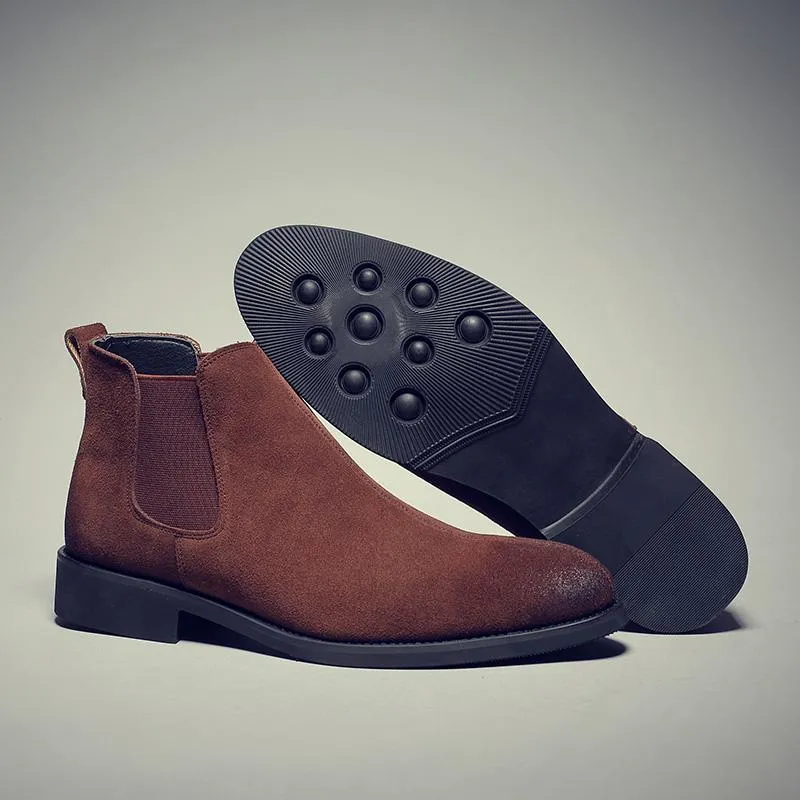 Angelo Ricci™ American Chelsea Leather Boots