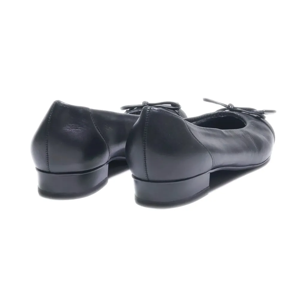Ara Ballerinas Leather Black Colour For Women
