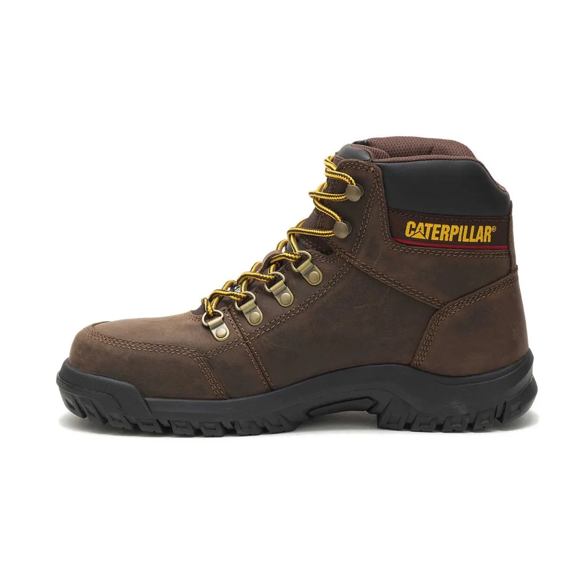 Caterpillar Outline Steel Toe Men's Work Boot (p90803) In Seal Brown