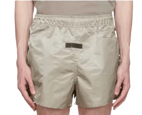 Essentials Fear Of God Nylon Shorts - Tan
