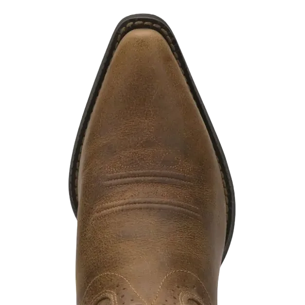 Justin Ladies Mckayla 12" Tan Stampede Western Boots L2561