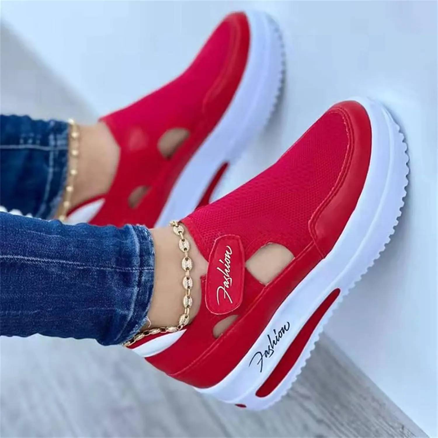 Ladmiple Sneakers For Women Walking Shoes Comfortable Canvas Shoes Slip On Casual Dressy Summer Fashion Flats Loafers