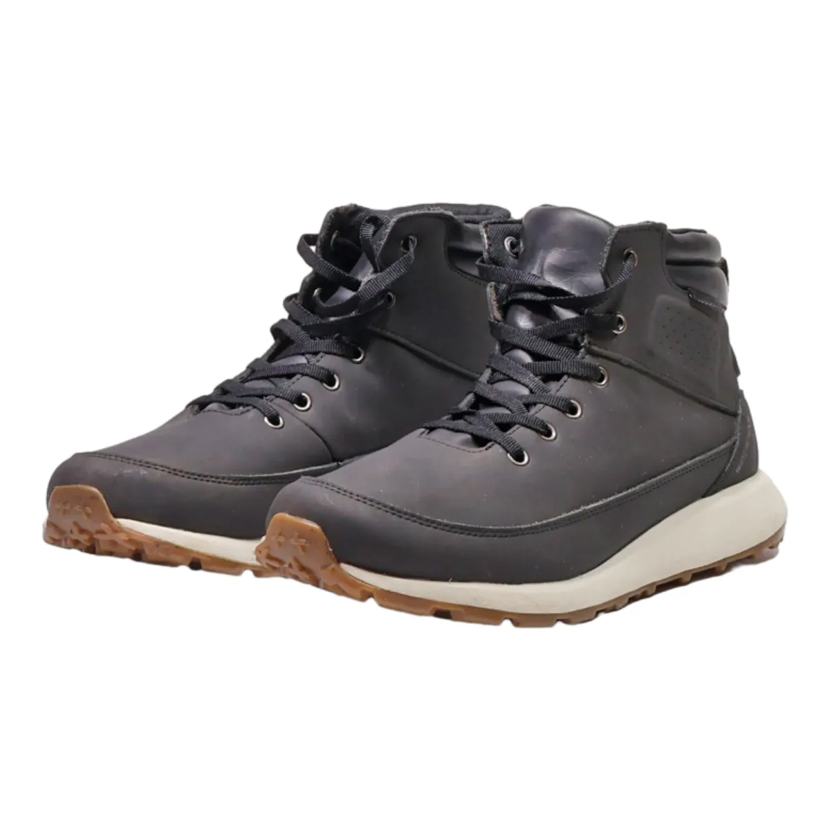 MERRELL Chukka Boots Black Leather Womens UK 6.5