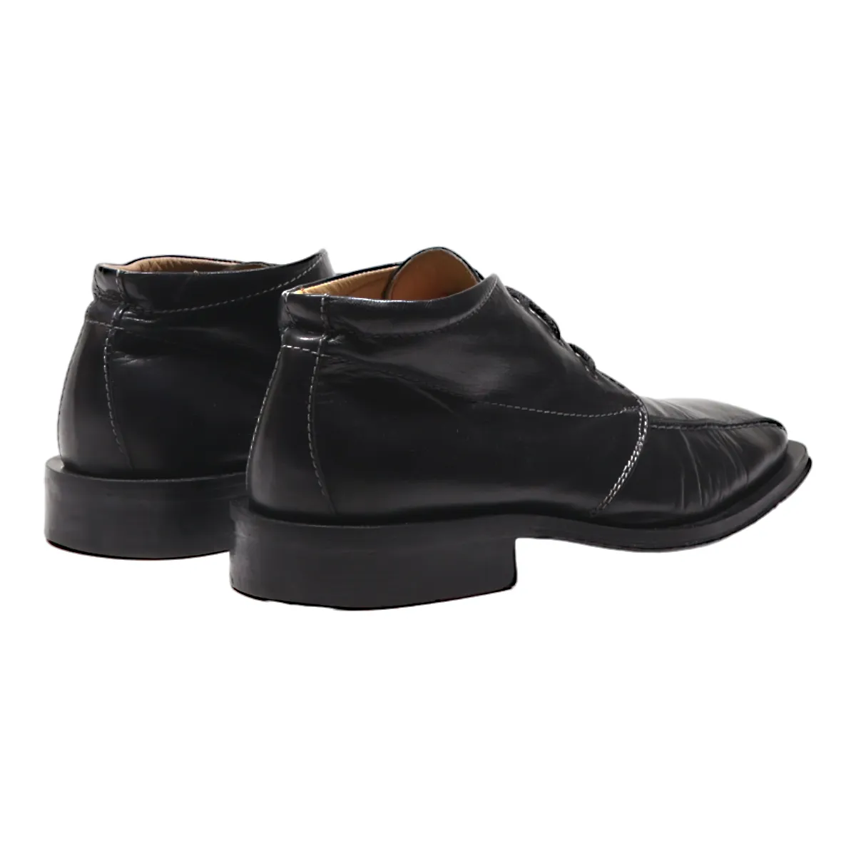 NERO GIARDINI Chukka Boots Black Leather Mens UK 8