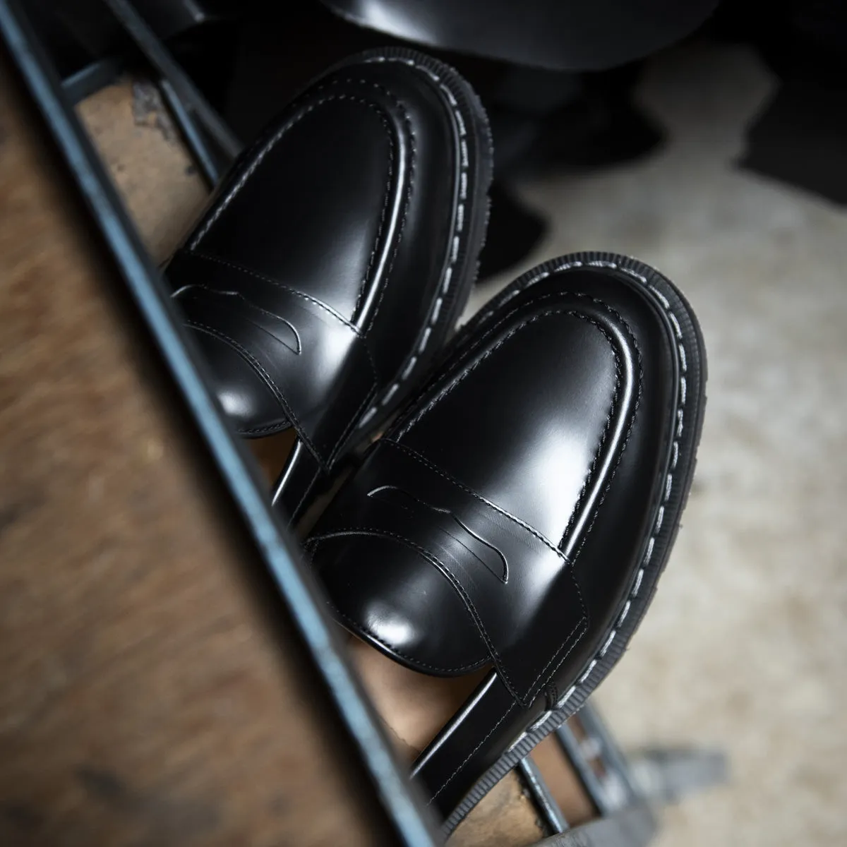 Penny Loafer - Hi-Shine Black