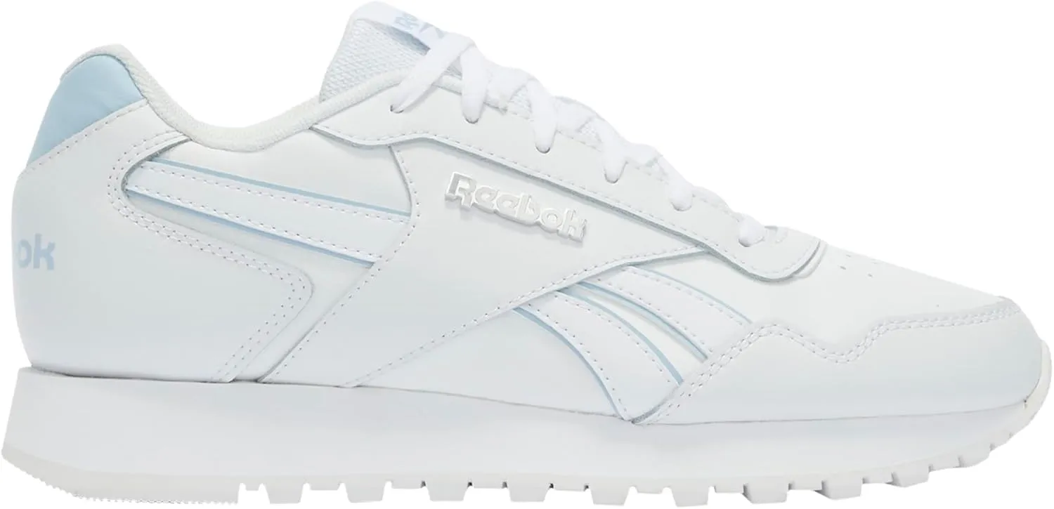 Reebok Women's Glide Trainers, White Upgrade Blue, 7 Women