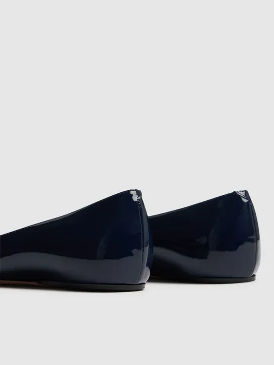 Roger Vivier   10mm Trompette patent leather flats 