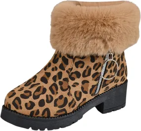 Teen Winter Boots Waterproof Winter Boots Warm Insulated Boots Waterproof Plush Lined Snow Boots Work Boots for Men