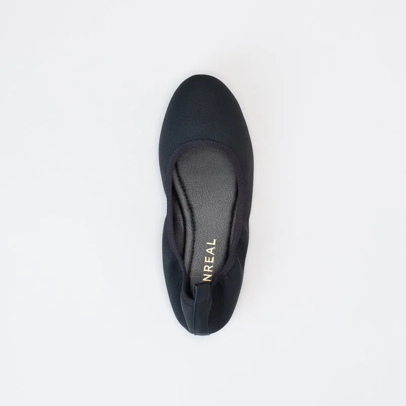 Unreal Women Square Toe Scrunch Pump _ 150836