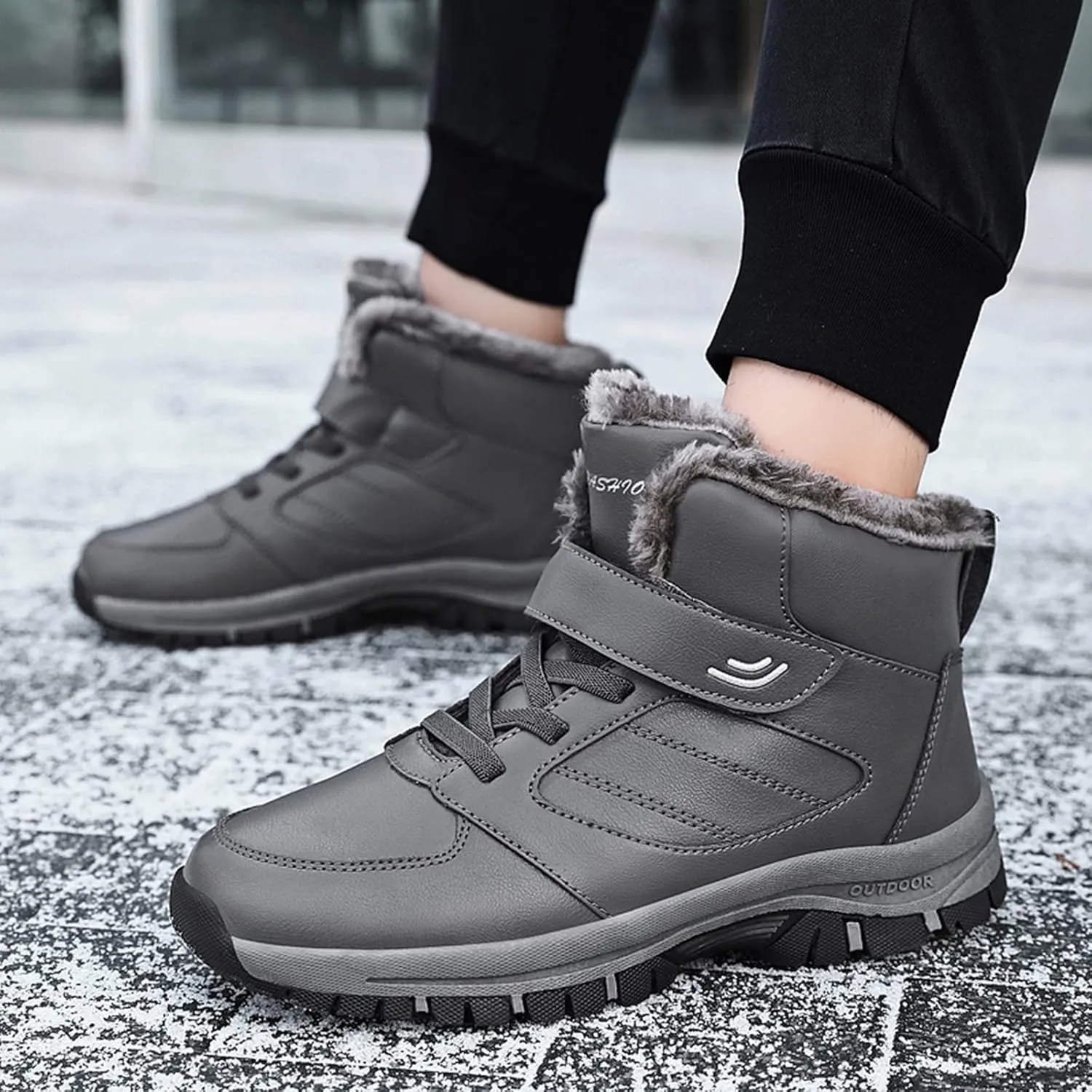 Women's Ankle Snow Boots & Booties Women's Composite Toe Waterproof Work Boots Winter Work Boots for Woman Winter Boot Women Botas Para El Frio