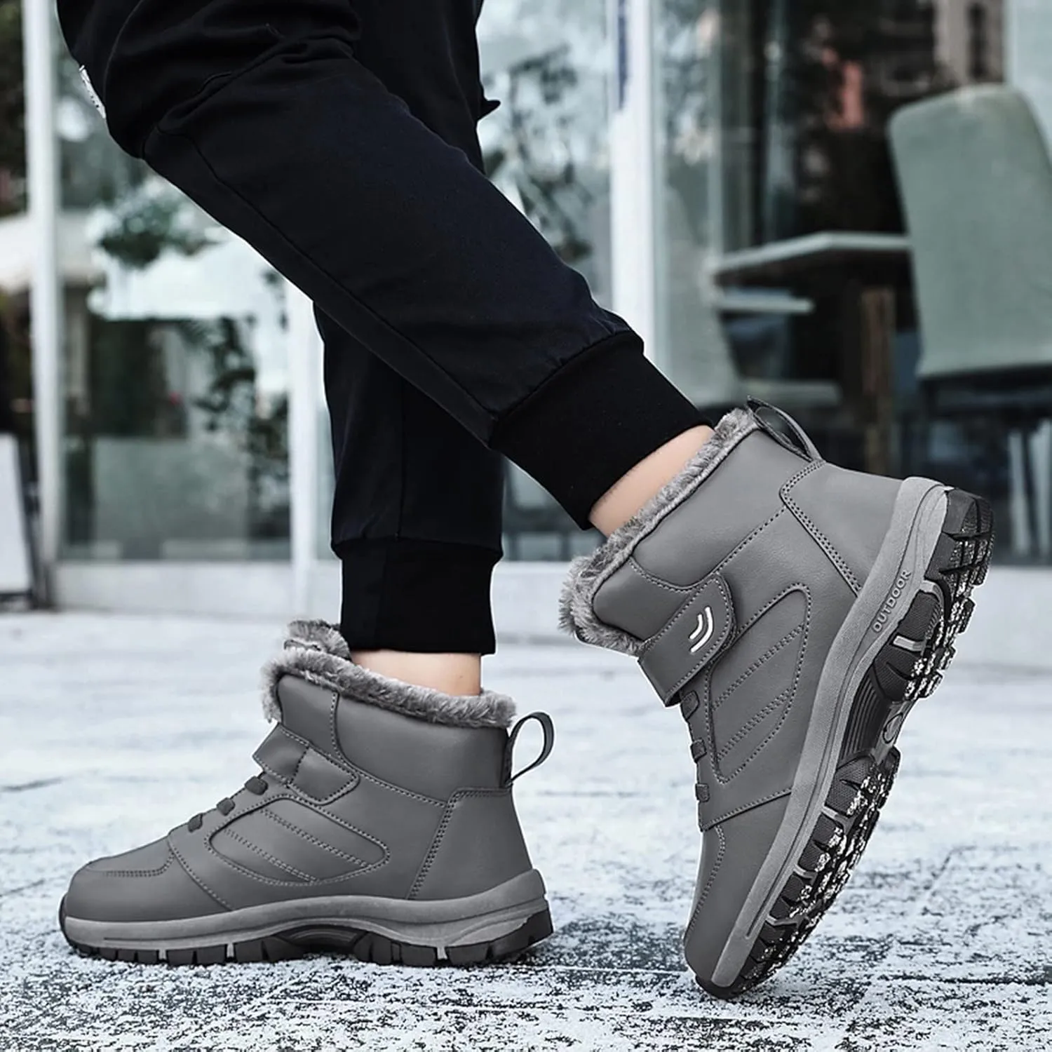 Women's Ankle Snow Boots & Booties Women's Composite Toe Waterproof Work Boots Winter Work Boots for Woman Winter Boot Women Botas Para El Frio