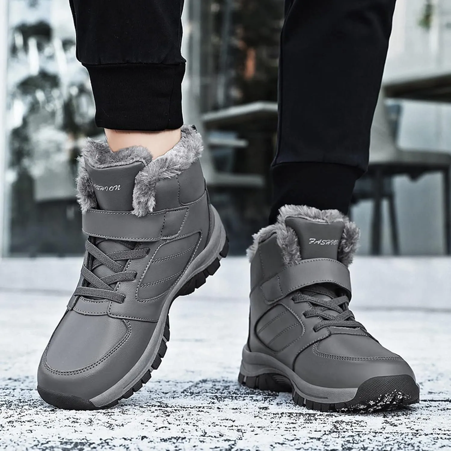 Women's Ankle Snow Boots & Booties Women's Composite Toe Waterproof Work Boots Winter Work Boots for Woman Winter Boot Women Botas Para El Frio
