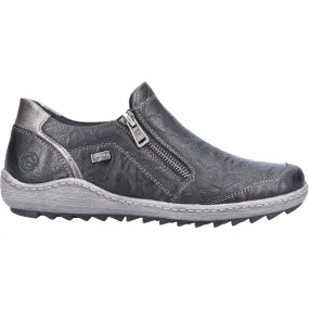 Women's Remonte R1428-03 Liv 28 Black/Silver Leather