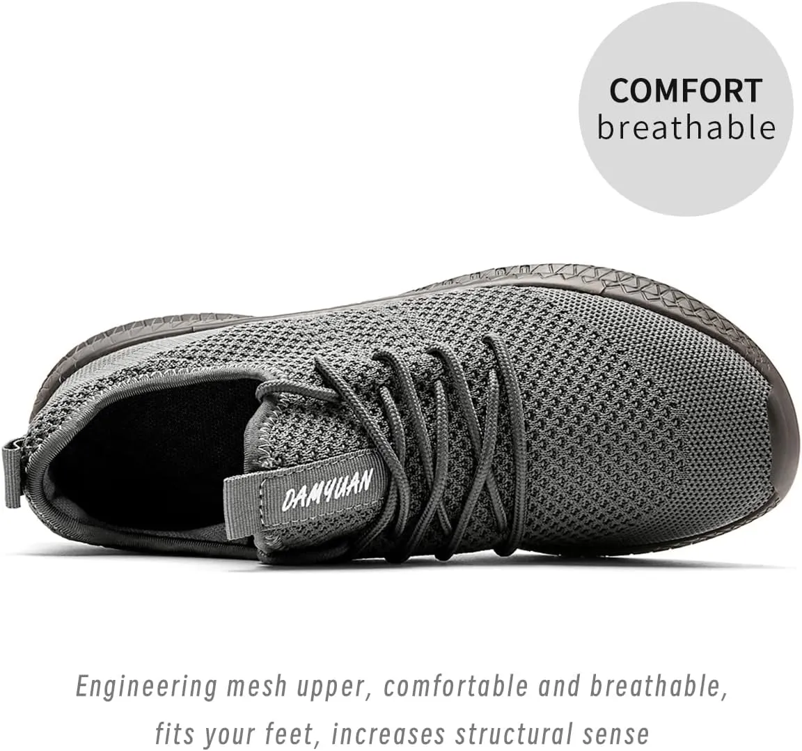 Womens Walking Running Shoes Sneakers Slip On Sport Tennis Athletic Gym Shoes Casual Lightweight Breathable Non Slip Workout Fashion Workout Trainers Shoe
